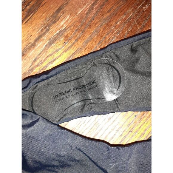 New Small Black 2pc French Cut Bikini Criss Cross Front Adjustable Strap NWOT - Picture 8 of 8